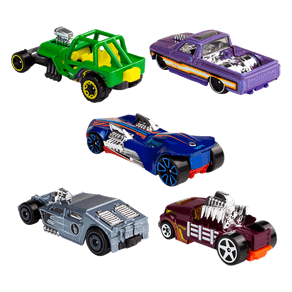 Set 5 Carros Sorpresa - Hot Wheels