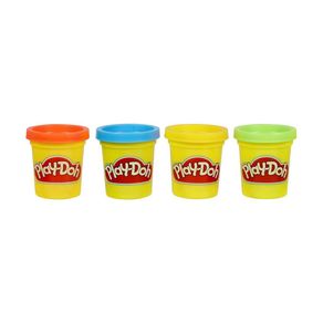 Masa Moldeable Play-Doh Mini Empaque x4 Latas 224gr